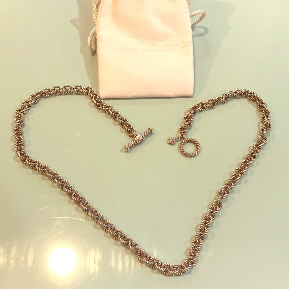 David Yurman Cable Link Chain Necklace